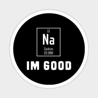 Funny Periodic Elements Puns Magnet